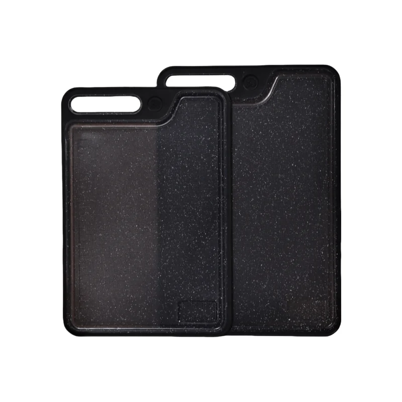 Calmchop cutting board showcasing anti-slip surface and drainage grooves