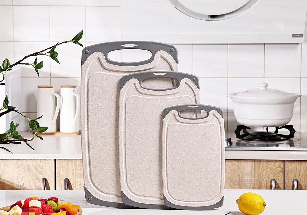 Sustainable kitchen products showcasing Calmchop's eco-friendly ethos