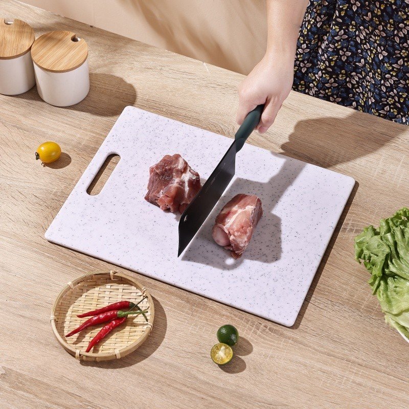 Kitchen Faux Marble Plastic Cutting Board