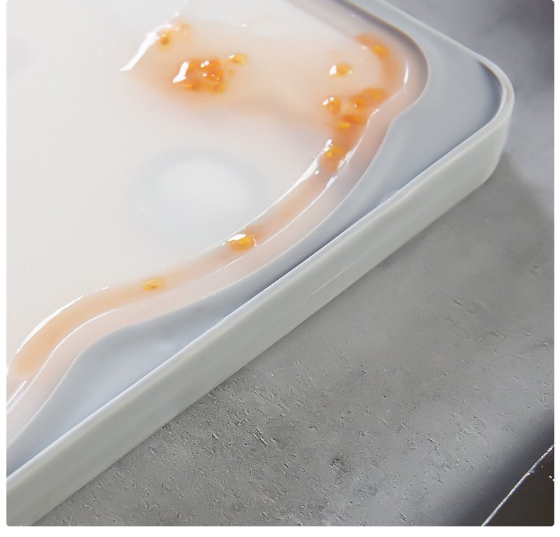 Double-Sided Stainless Steel Plastic Cutting Board