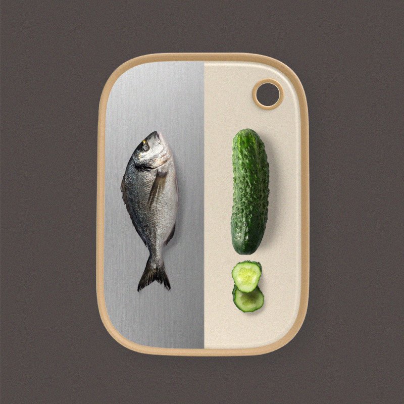 Stainless Steel Plastic Cutting Board