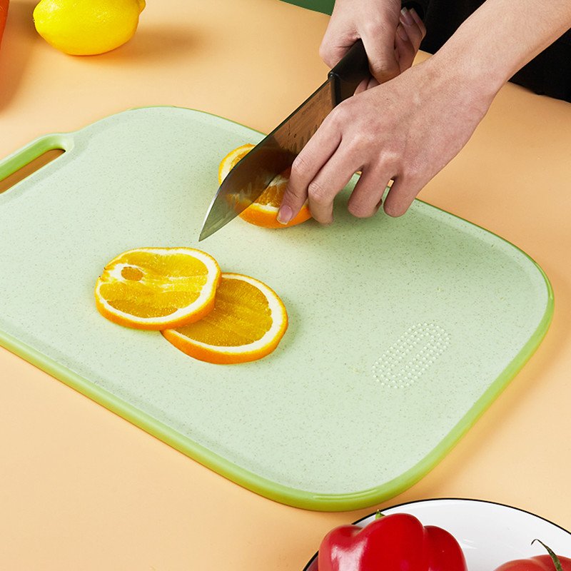 Papan Pemotong Plastik Dua Muka Dapur