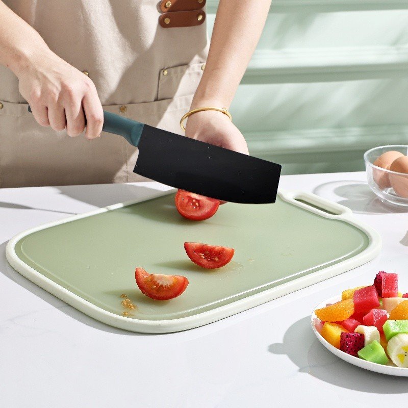 Papan Pemotong Plastik Dua Muka Dapur