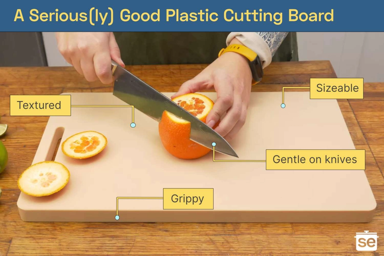 Gentle Cutting Board for Knife Sharpness