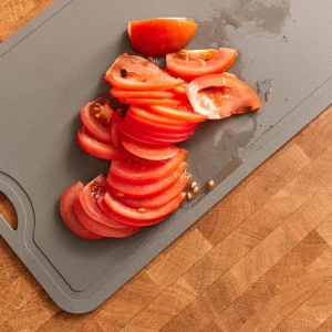 Calmchop Ensemble de planches à découper en TPU, flexible, adaptée aux couteaux, hygiénique