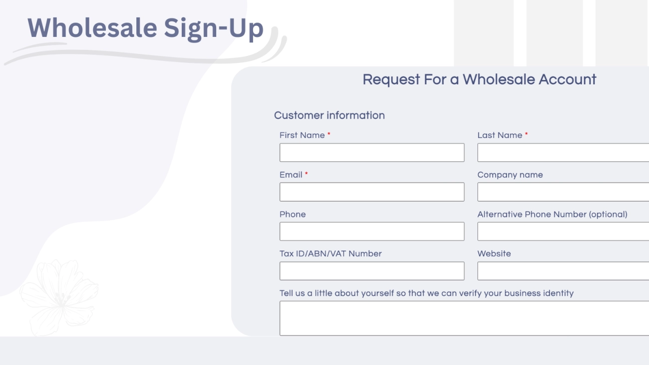 Wholesale Bulk Pricing MOQ Discounts