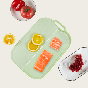 Papan Pemotong Dua Muka Borong dengan Lubang Jus dan Pengisar Bawang Putih 11×16 6635