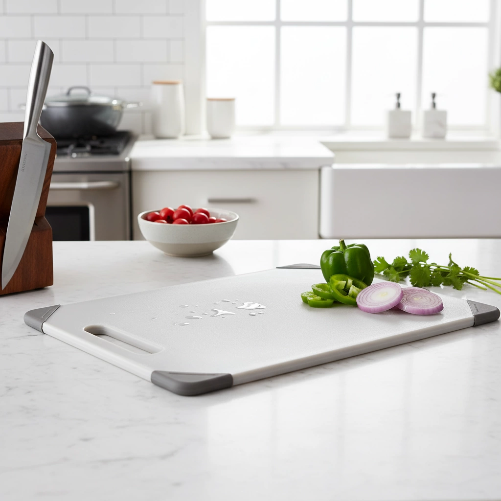 CalmChop Durable PP Cutting Board BPA Free Dishwasher Safe -
