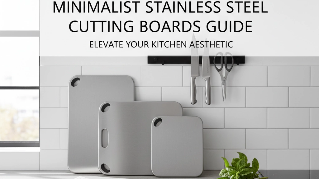 Minimalist Stainless Steel Cutting Boards Guide
