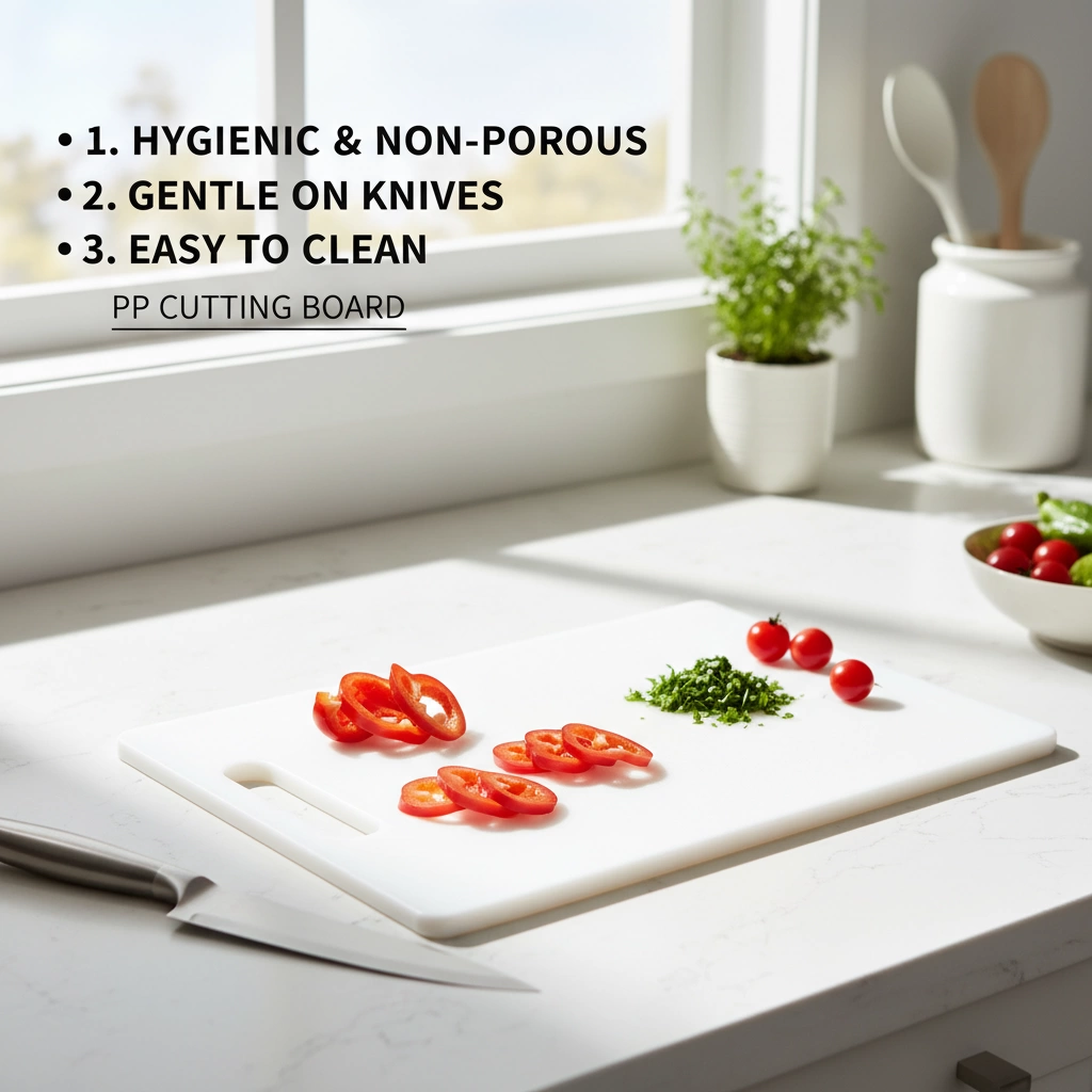 PP cutting board benefits and features