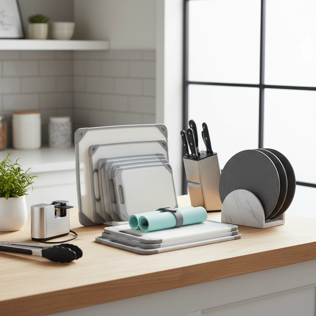 Plastic Cutting Board Bundles and Accessories