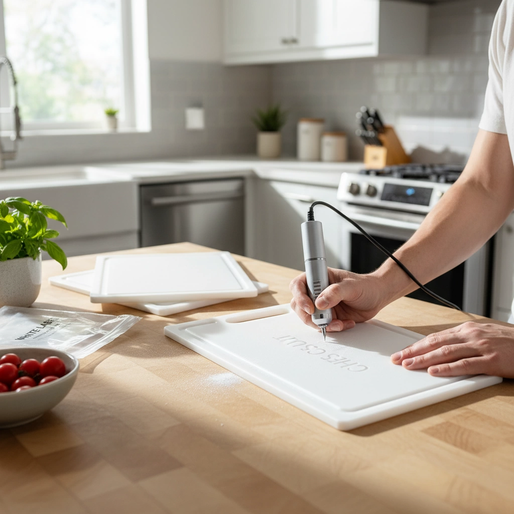 white label plastic cutting board customization