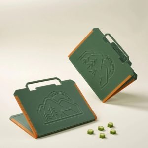 Planche à découper en plastique pliable CalmChop, sortie facile pour verser 6652 -