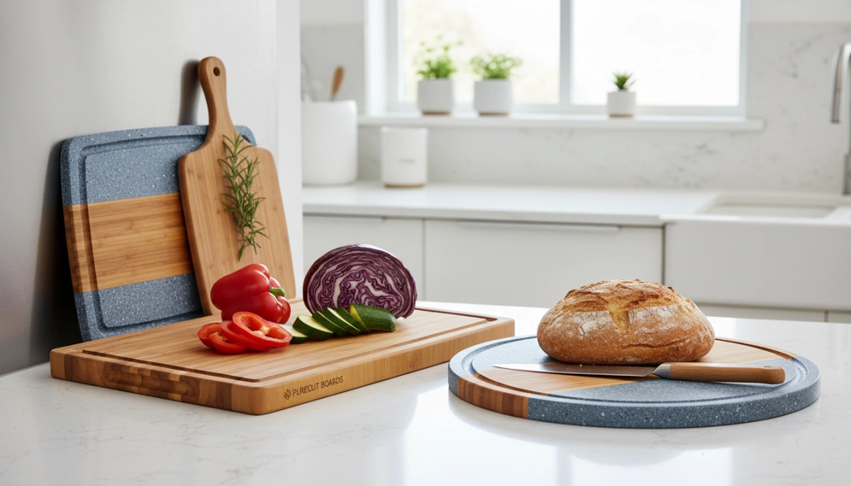 Sustainable Antimicrobial Durable Cutting Boards