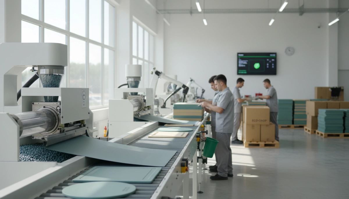 Sustainable Plastic Cutting Board Production