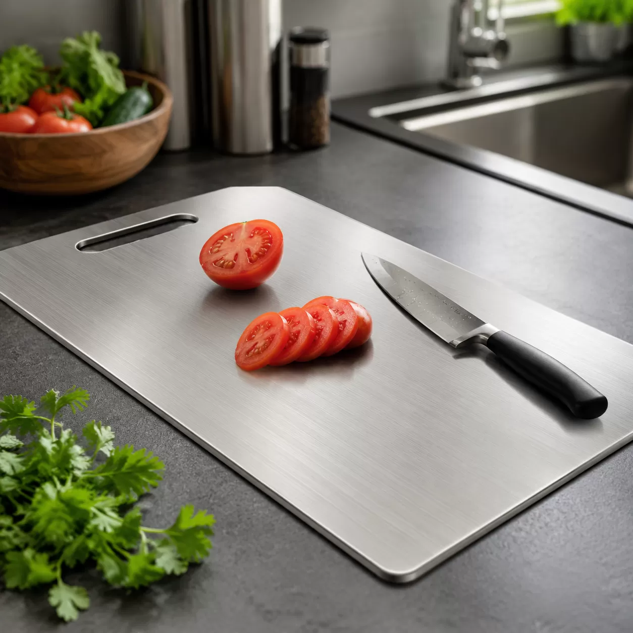 Innovazioni nei taglieri in acciaio inox 304