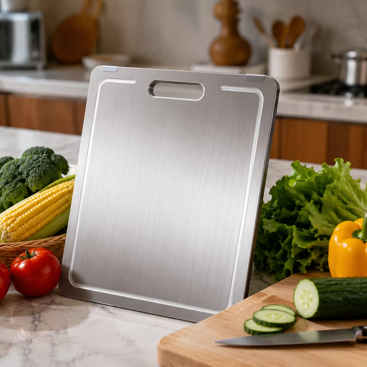 Taglieri in acciaio inox 304 resistenti con funzioni intelligenti